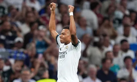 Mbappe cân bằng thành tích của Raul Gonzalez tại Champions League