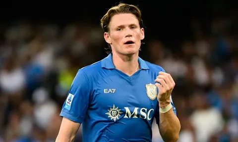 Napoli cập nhật tình hình Scott McTominay sau ca phẫu thuật tim