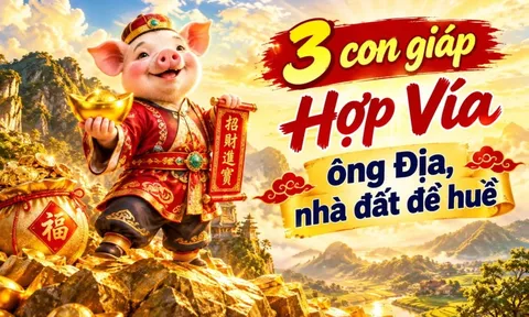 3 con giáp Hợp Vía ông Địa, nhà đất đề huề