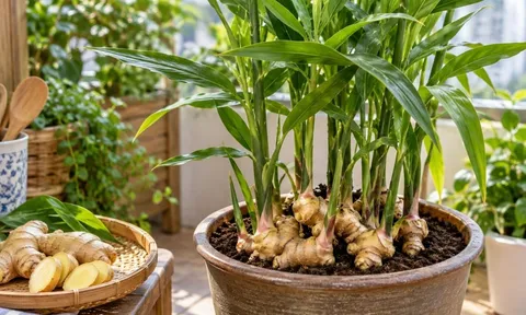 Lợi ích khi trồng chậu gừng trong nhà: Không chỉ để làm gia vị, còn có 5 điểm đáng giá này