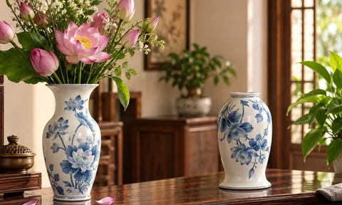 Vì sao phong thủy nhắc phải úp bình hoa xuống khi không cắm hoa?