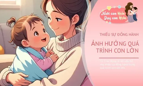 Bố mẹ chăm con nhưng ít tương tác, trẻ sơ sinh có thể mất đi 3 điều quan trọng