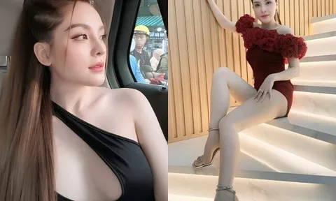 Cháu gái NSƯT Kim Tiểu Long mặc bikini khoe dáng nhỏ xíu, không ai nhận ra cô đang mang bầu, U40 sinh xong vẫn xinh