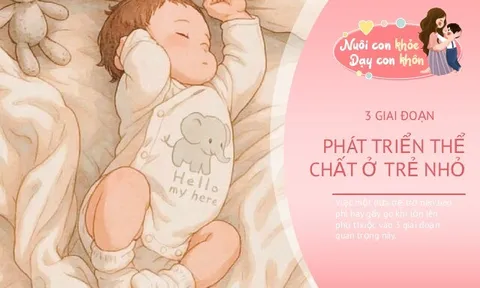 Trẻ lớn lên có vóc dáng đầy đặn hay mảnh mai phụ thuộc vào thời điểm này, nhắc bố mẹ không phải nuôi con béo là khỏe
