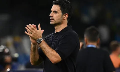 Arteta tiếc nuối vì Arsenal không thể thắng đậm Napoli