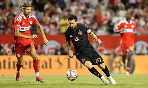 Messi kiến tạo, Inter Miami vẫn bị Chicago Fire cầm chân