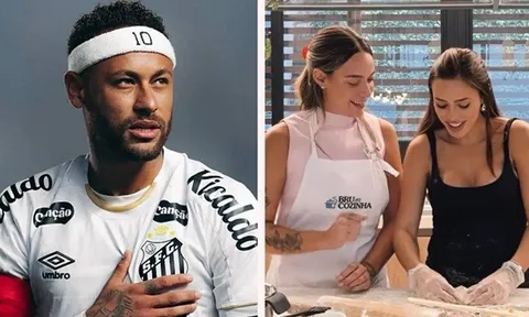 Bạn gái cũ và vợ của Neymar cùng xuất hiện trên chương trình nấu ăn