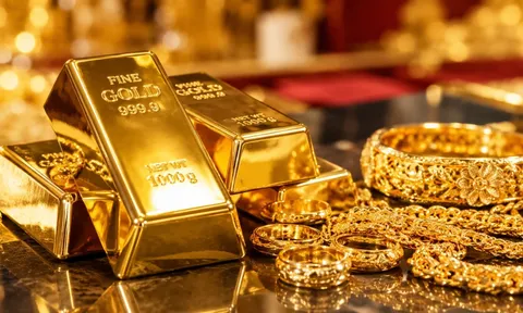 Bảng giá vàng 9999 24K 18K SJC DOJI PNJ hôm nay 10/9/2026