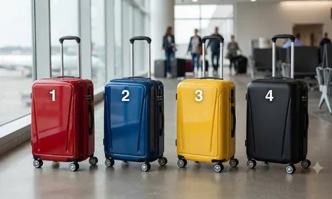 Chọn 1 chiếc vali sẽ cho biết tương lai bạn giàu hay nghèo?