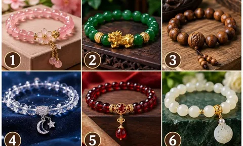 Chọn chiếc vòng tay bạn ấn tượng nhất: Hé lộ bạn có mệnh phú quý thế nào?