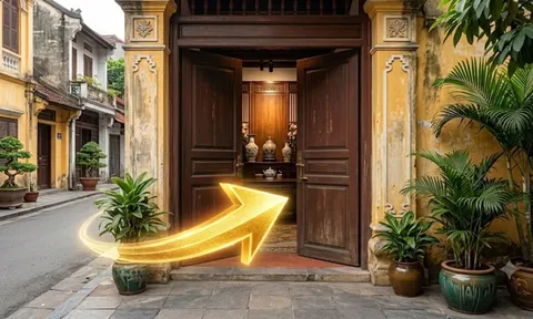 Cửa chính nên mở ra ngoài hay vào trong thì tốt hơn?