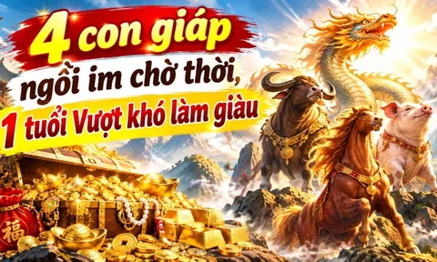 4 con giáp ngồi im chờ thời, 1 tuổi Vượt khó làm giàu