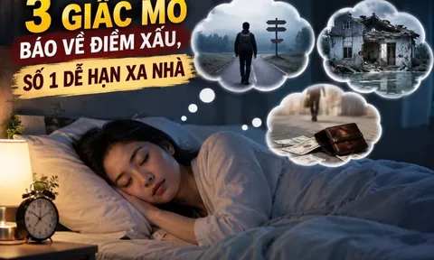 3 giấc mơ báo về điềm xấu, số 1 dễ hạn xa nhà