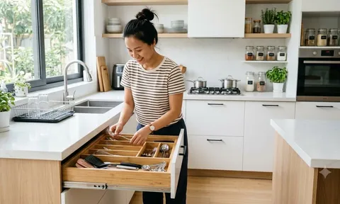 Phụ nữ Nhật chỉ mất vài phút mỗi ngày để nhà luôn gọn: 3 nguyên tắc đơn giản ai cũng có thể áp dụng