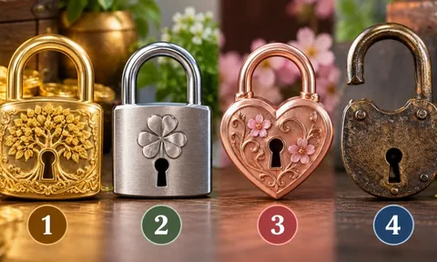 Trắc nghiệm: Hãy chọn 1 chiếc khóa mà trực giác mách bảo