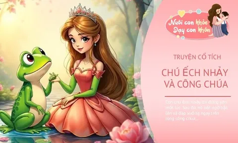 Truyện cổ tích: Chú Ếch nhảy