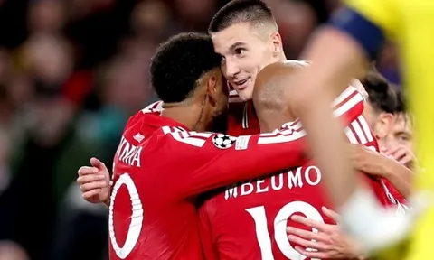 Báo Slovenia "phát cuồng" với siêu phẩm của Sesko tại Champions League