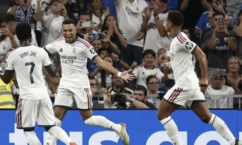 Mbappe lập cú đúp, Real Madrid phả hơi nóng lên Barcelona ở La Liga