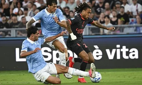 Moreira tỏa sáng, AC Milan ngược dòng ngoạn mục cầm hòa Lazio