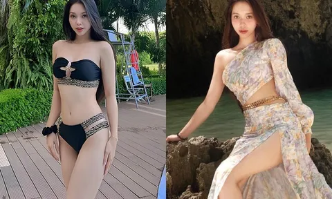 Mỹ nhân VTV "xinh như hoa" từng là Thủ khoa, 26 tuổi ăn diện gợi cảm tôn vòng 3 gần 100cm