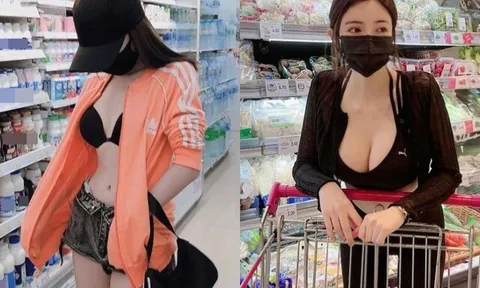 Hội gái xinh mặc "trên xẻ sâu, dưới ngắn cũn" đi siêu thị khiến nhiều người "tá hoả", đổi ngay kiểu này để đẹp hơn