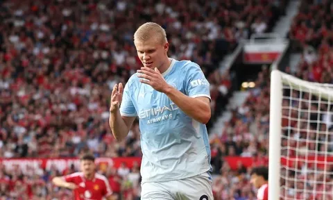 Man Utd 0-1 Man City: Haaland đem về 3 điểm cho thầy trò Enzo Maresca