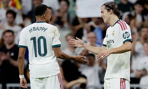 Mbappe chắp cánh cho Carreras bay cao tại Bernabeu