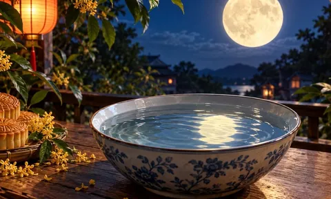 Đêm Trung thu, người xưa mang nước phơi ánh trăng thu hút may mắn, vì sao?