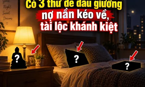 Có 3 thứ để đầu giường nợ nần kéo về, tài lộc khánh kiệt