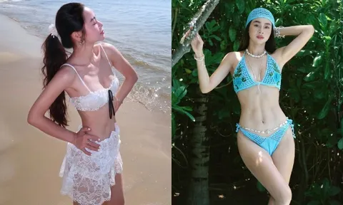 Cô giáo hot girl ở TP.HCM được chồng Tây chi trăm triệu đi đẻ, sinh xong mặc áo tắm khoe dáng vạn người mê