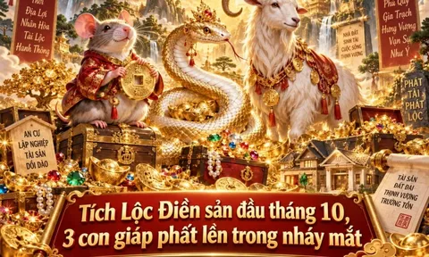 Tích Lộc Điền sản đầu tháng 10, 3 con giáp phất lên trong nháy mắt