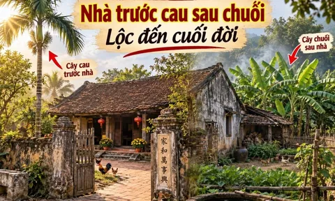 Các cụ dặn: Nhà trước cau sau chuối Lộc đến cuối đời