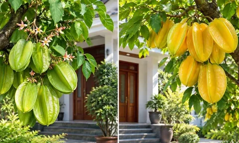 Trồng cây khế trước nhà: Nên chọn giống khế chua hay ngọt để vừa đẹp vừa hợp phong thủy?
