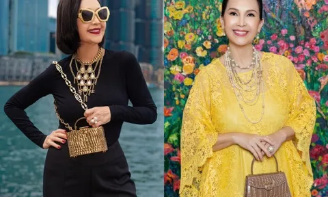 "Nữ hoàng ảnh lịch" U65 đẹp sang, có bộ sưu tập ngọc trai tôn khí chất quý phái ngút ngàn