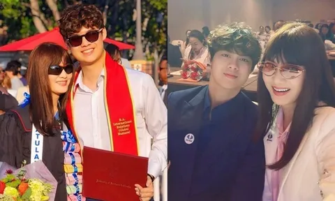 Con trai Hiền Mai bắt đầu sự nghiệp ở Mỹ sau khi tốt nghiệp đại học loại Giỏi, điển trai lại có năng lực