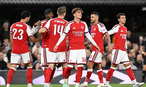 Khác biệt chiều sâu đội hình giúp Arsenal thắng áp đảo Ipswich