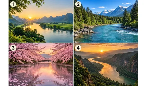 Chọn 1 dòng sông bạn ấn tượng để xem con đường bạn đang đi sẽ có khó khăn, thành công gì?
