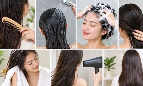 Gội đầu đúng kiểu giúp giảm rụng tóc: 5 thao tác nhỏ nhưng nhiều người đang làm sai