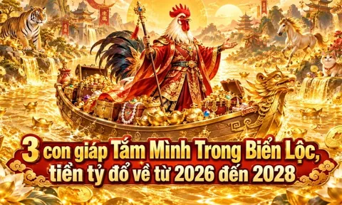 3 con giáp Tắm Mình Trong Biển Lộc, tiền tỷ đổ về từ 2026 đến 2028