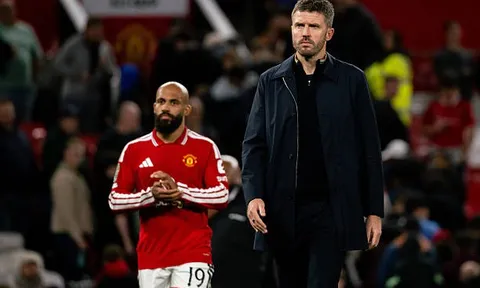 Carrick nhận lỗi sau thất bại "không thể chấp nhận" của Man Utd