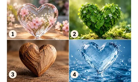 Chọn 1 hình trái tim bạn ấn tượng nhất để xem bạn thuộc kiểu người cảm xúc hay lý trí