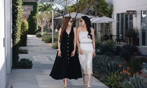 Tiffany Trúc Châu và Hà Kiều Anh hội ngộ trên đất Mỹ