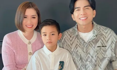 Vợ cũ Đan Trường tiết lộ thời khóa biểu của con trai ở Mỹ, bé Thiên Từ ngoài học còn tập làm cậu chủ