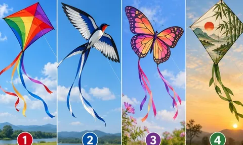 Chọn 1 cánh diều bạn ấn tượng nhất: Lựa chọn tiết lộ cách bạn cân bằng cuộc sống