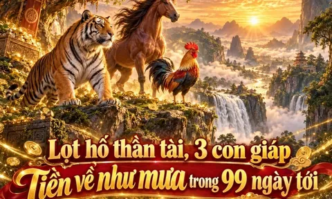 Lọt hố thần tài, 3 con giáp Tiền về như mưa trong 99 ngày tới