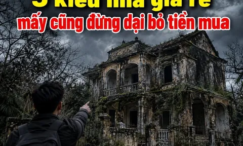 3 kiểu nhà giá rẻ mấy cũng đừng dại bỏ tiền mua