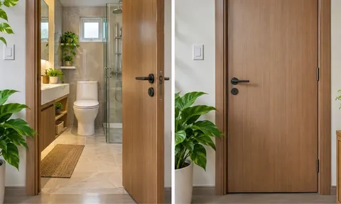 Nhà vệ sinh nên mở hay đóng cửa khi không dùng? Nhiều gia đình vẫn làm ngược