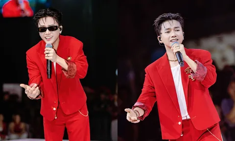 Bùi Công Nam vừa hát vừa trổ tài popping cực cuốn, khuấy động hàng nghìn khán giả