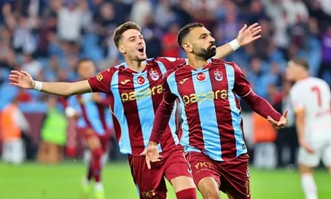 Salah lập hat-trick, Trabzonspor đè bẹp Galatasaray 4-0