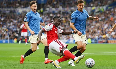 Trận thua Brighton có thực sự đáng báo động với Arsenal?
